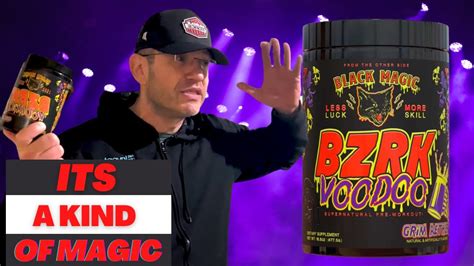 Achieve supernatural results with Black Magic Voodoo Pre-Workout Formula
